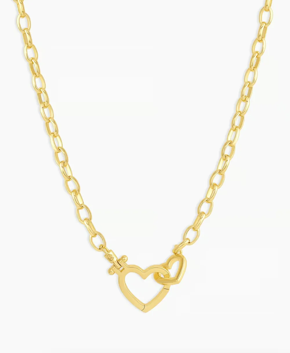 Heart Link Necklace