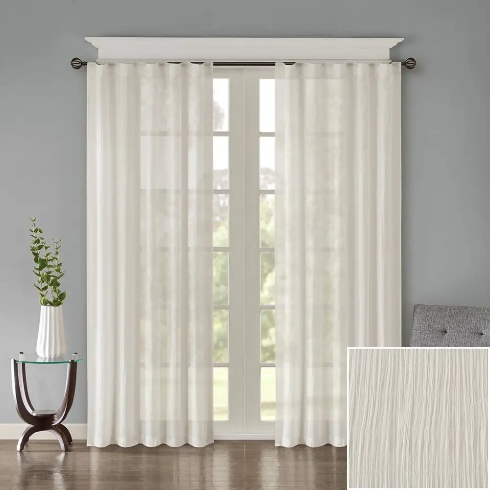 Interior Decorative Window Curtain Set Drapery