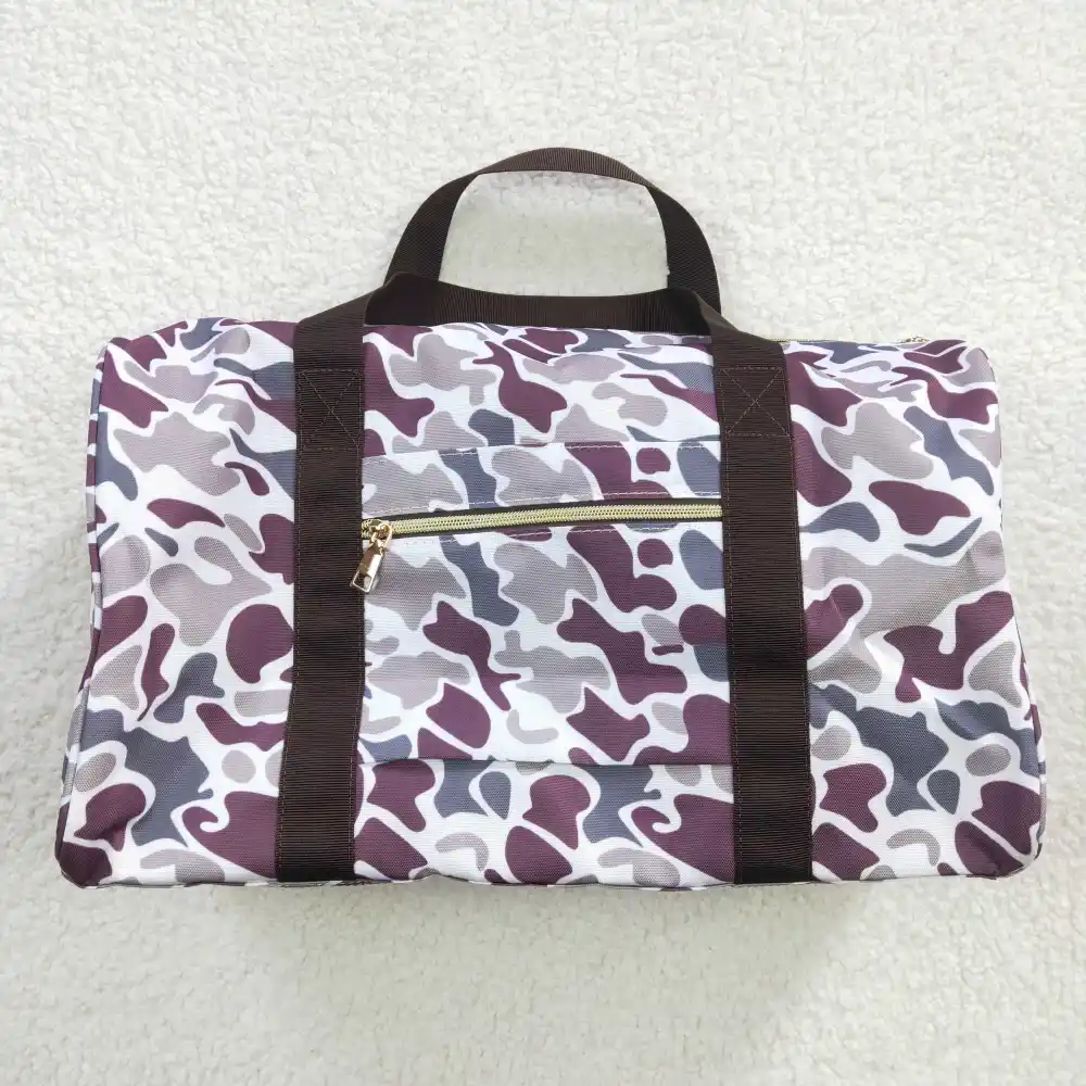 Camo Print Adult Travel Duffel