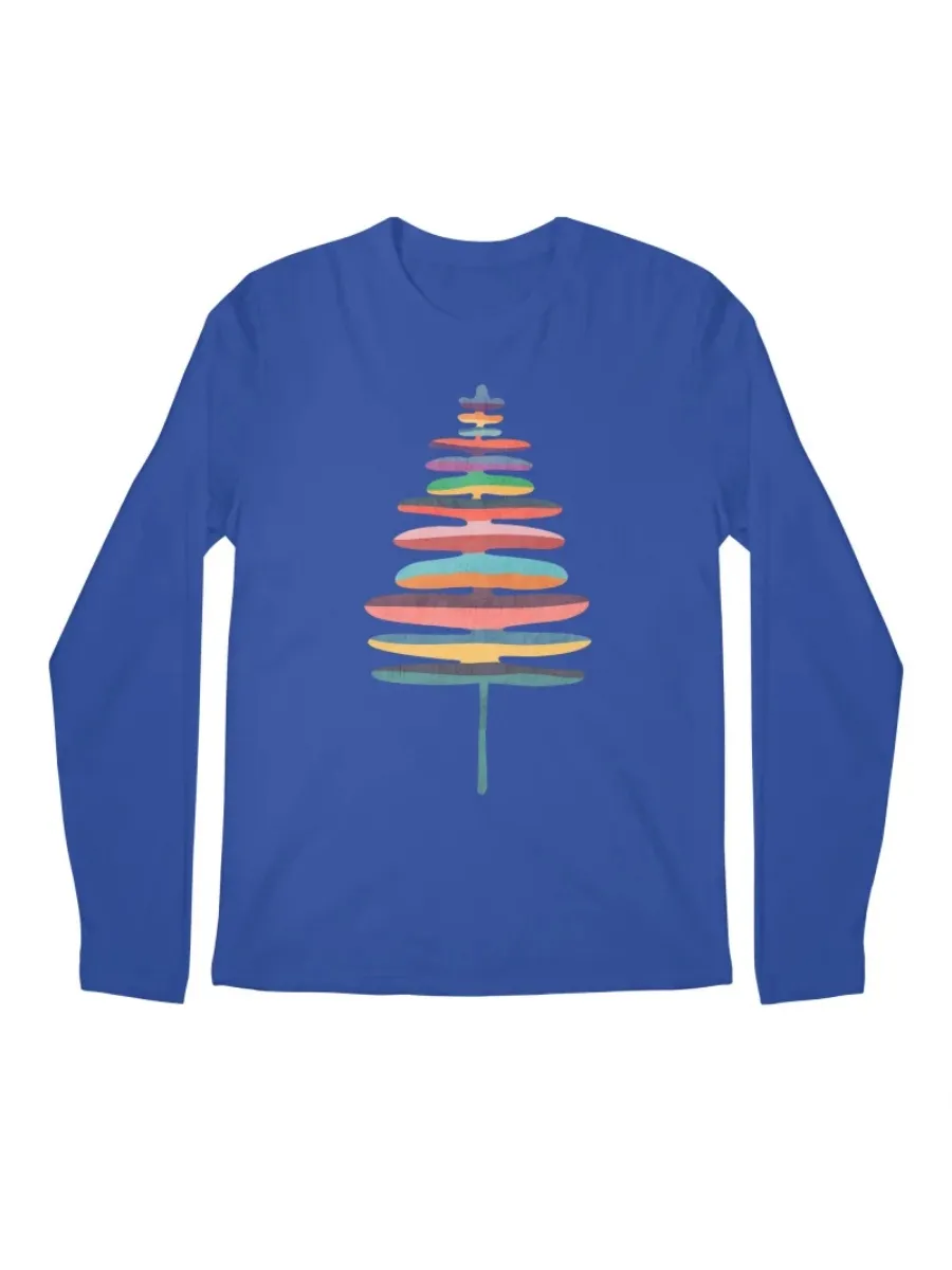 Colorful Minimalist Tree T-Shirt