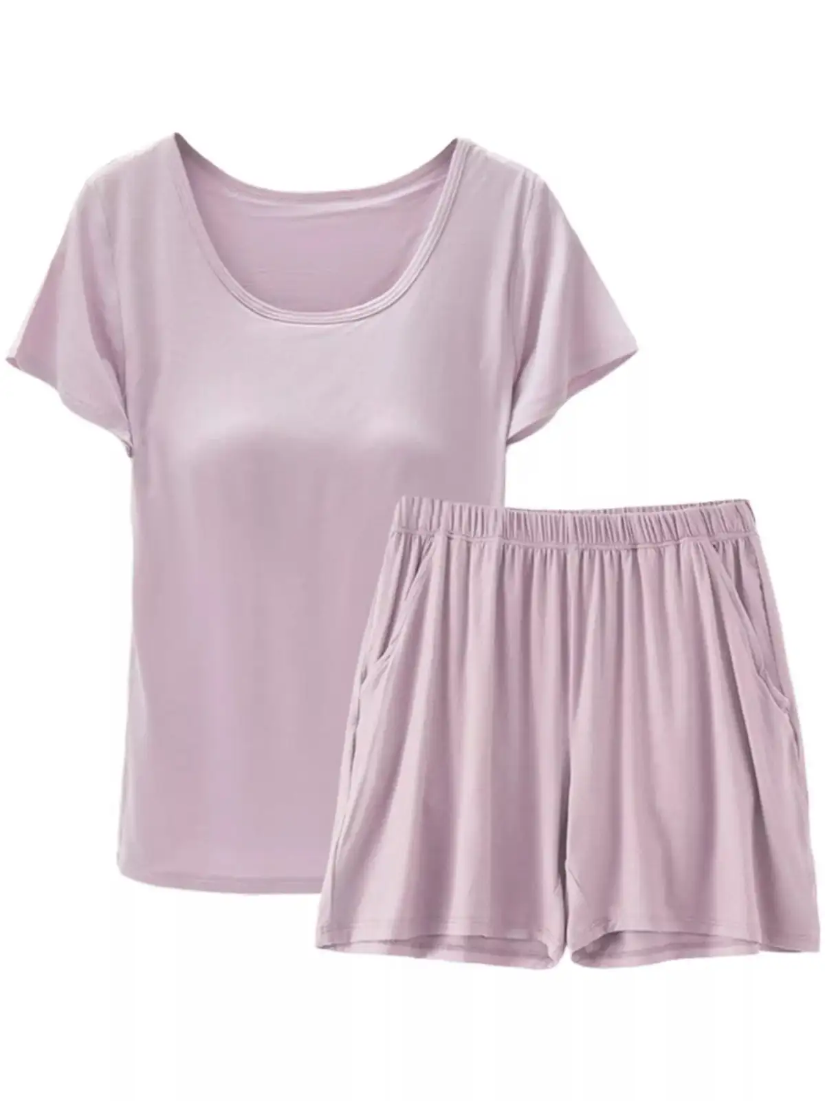 Relaxed Refined Pocketed Shirt and Shorts Matching Set
