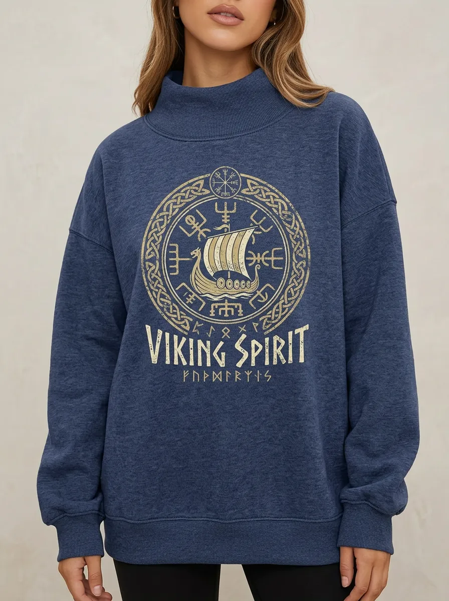 Viking Spirit Longship Sweatshirt