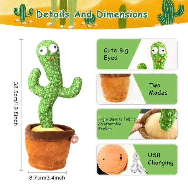 Dancing Taking Cactus For Children
