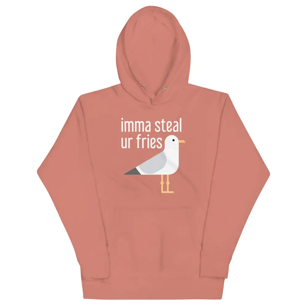 Fries Thief Graphic Hoodie
