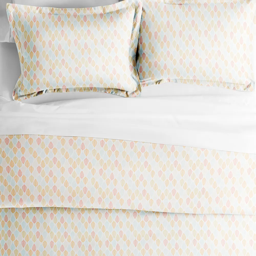 Leaf Pattern Duvet Cover Set