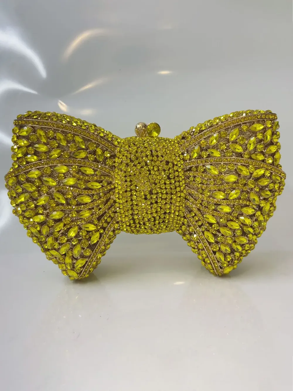 Johanna Bow Crystal Clutch