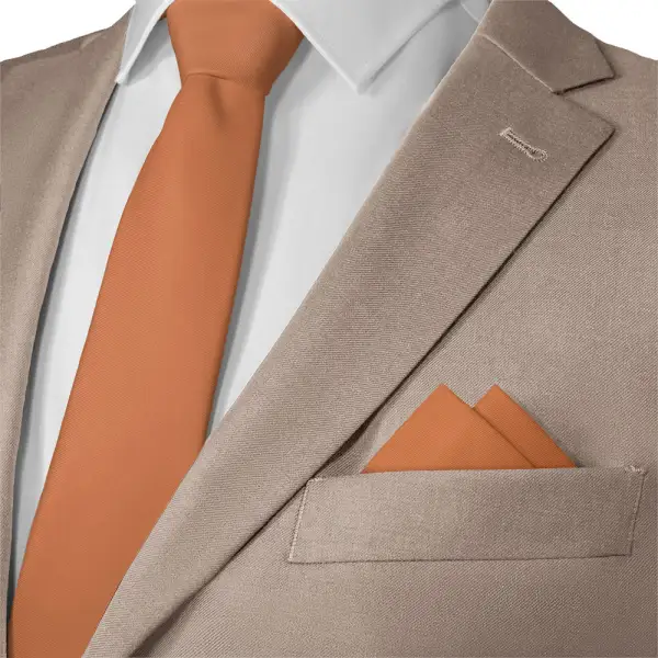 Sophisticated Modern Solid Pocket Square