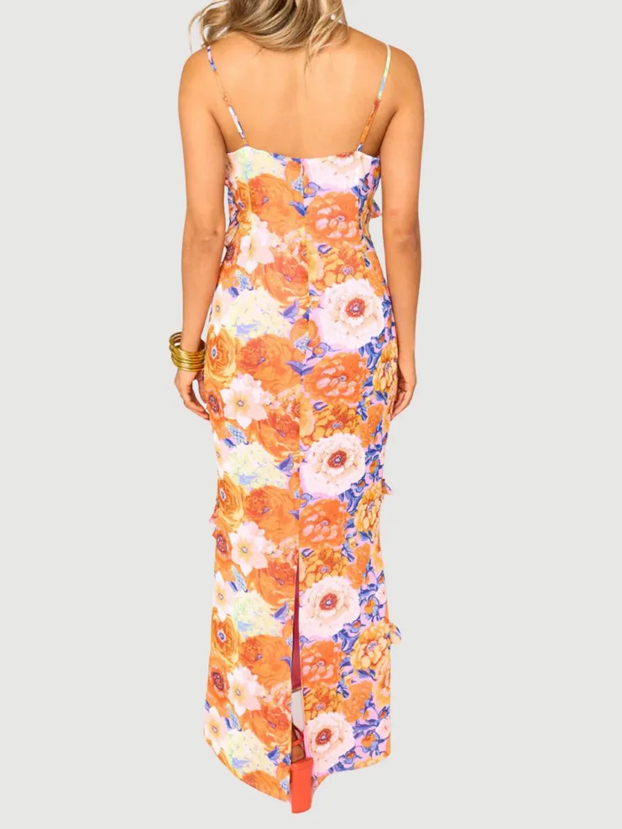 Ruffled Maxi Dress