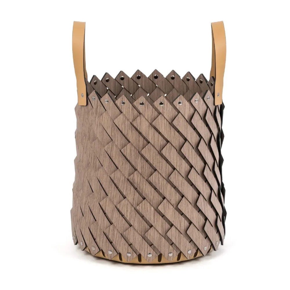 Weave Square Basket with Handles