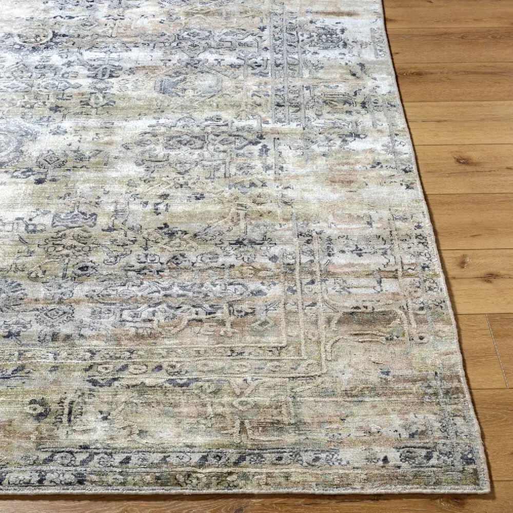 Handmade Viscose Round Carpet
