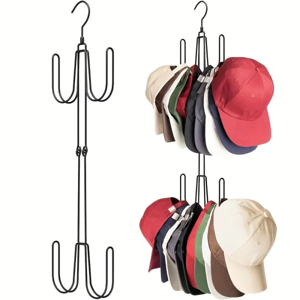 Space-Saving Hat Rack