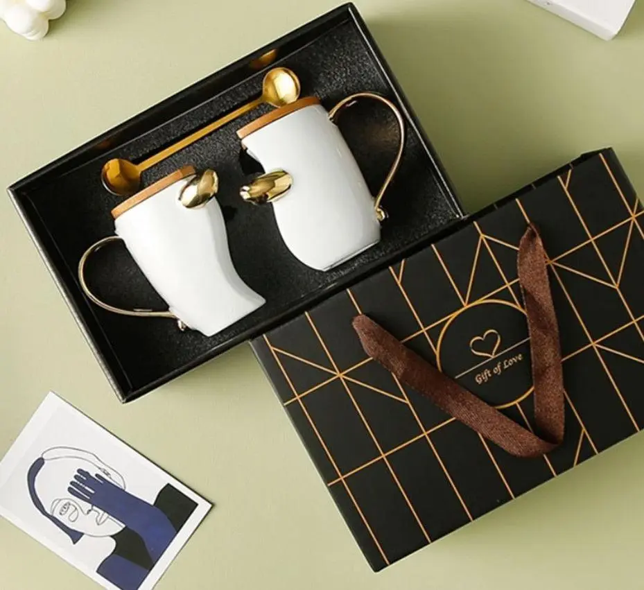 Ceramic Romantic Drinkware Set Table
