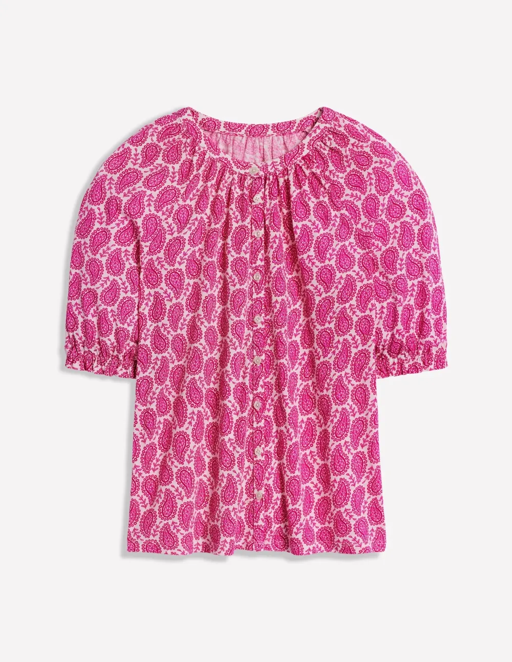 Short-Sleeved Printed Shirt