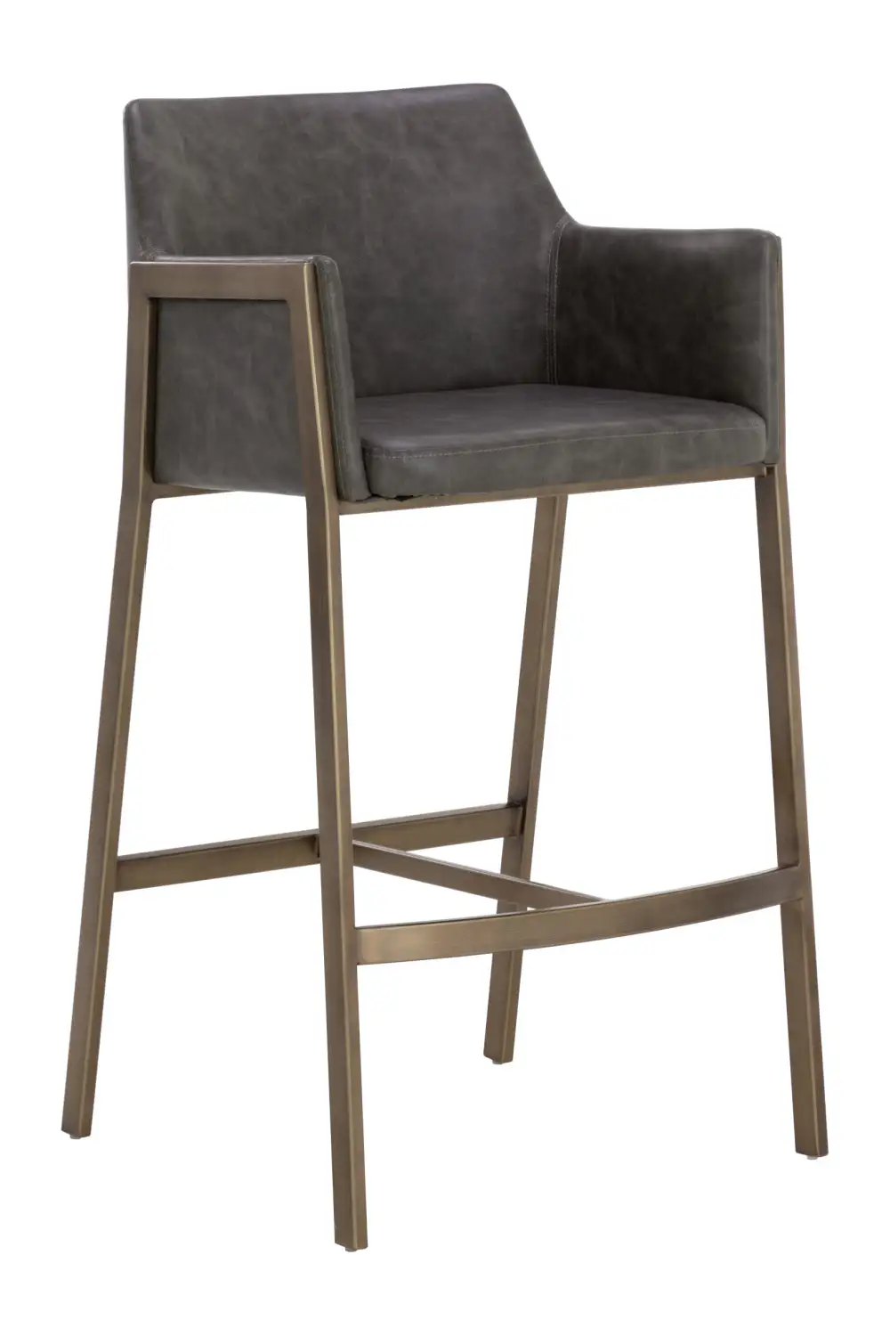 Sloped-Back Counter Stool