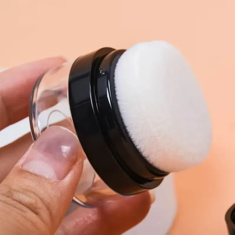 Portable Sphere Puff with Jar