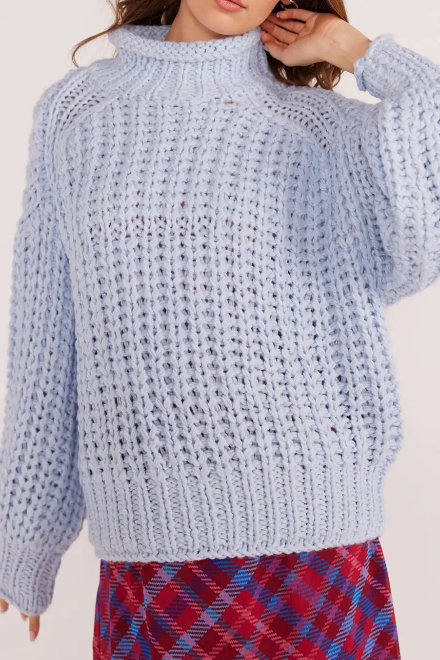 Ribbed Oversized Relaxed Sweater