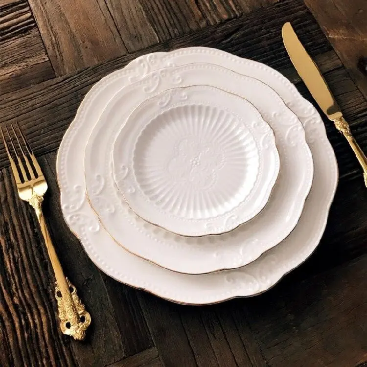Porcelain Rococo Tea Set