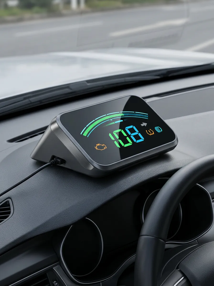 Structured Digital-Speedometer HUD LED-Display Car HUD Display