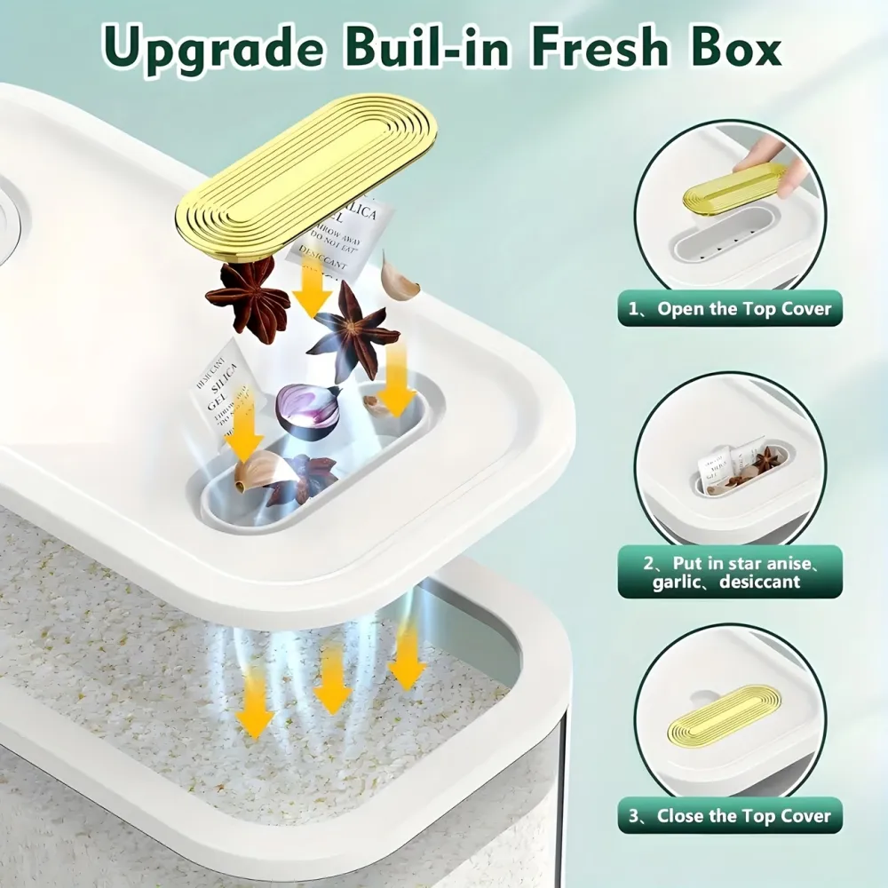 Moisture-Proof Rice Container