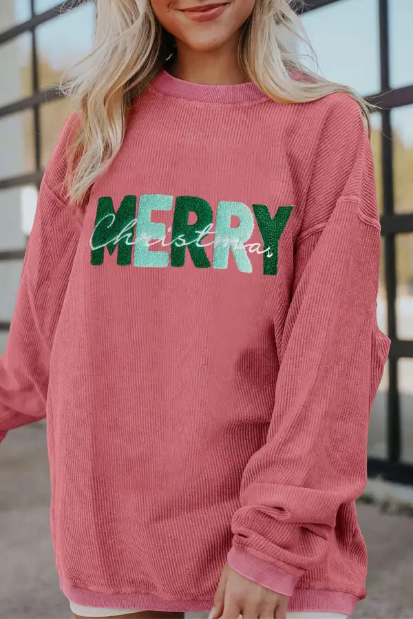 Everyday Relaxed Corded Sweatshirt