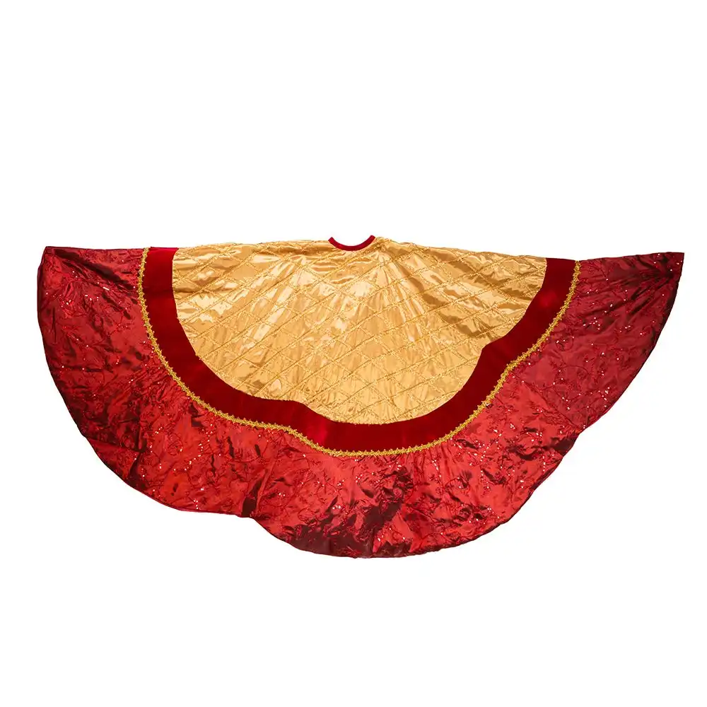 Crisscross Scallop Tree Skirt
