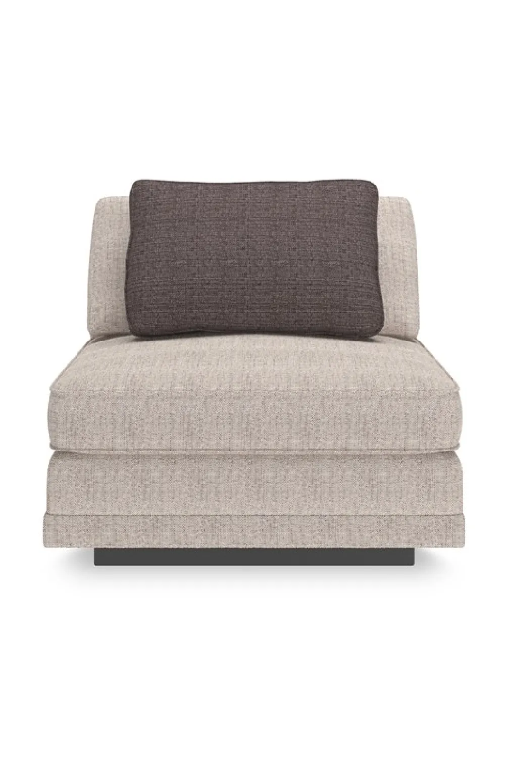 Armless Lounge Chair