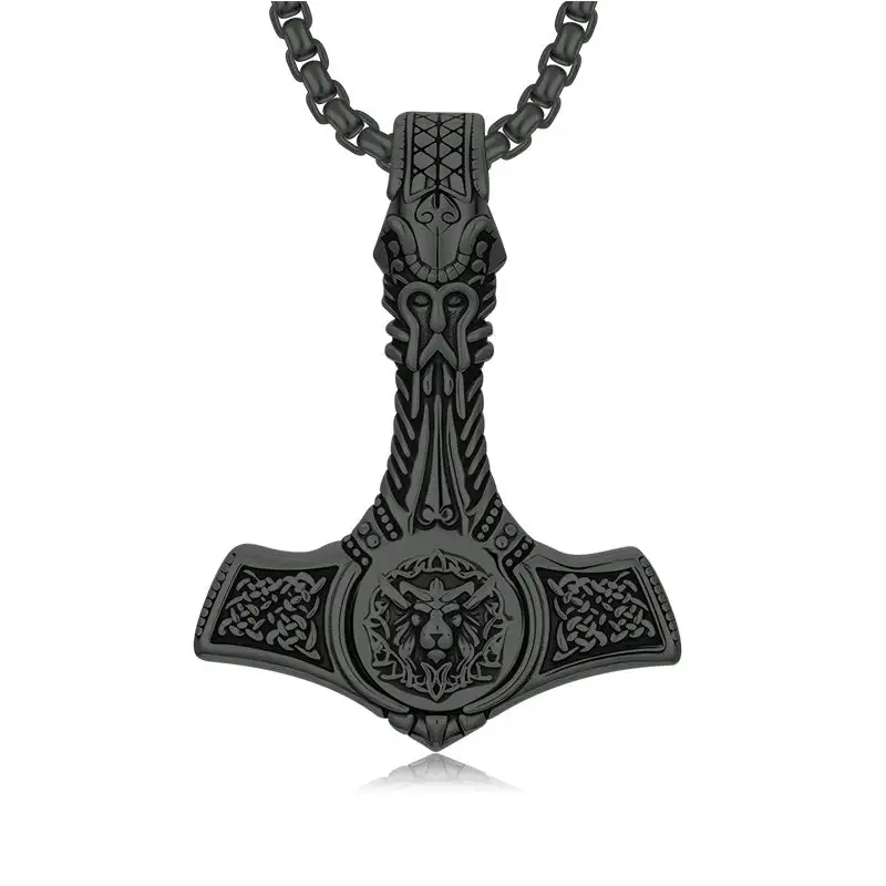 Celtic Pendant Men's Necklace