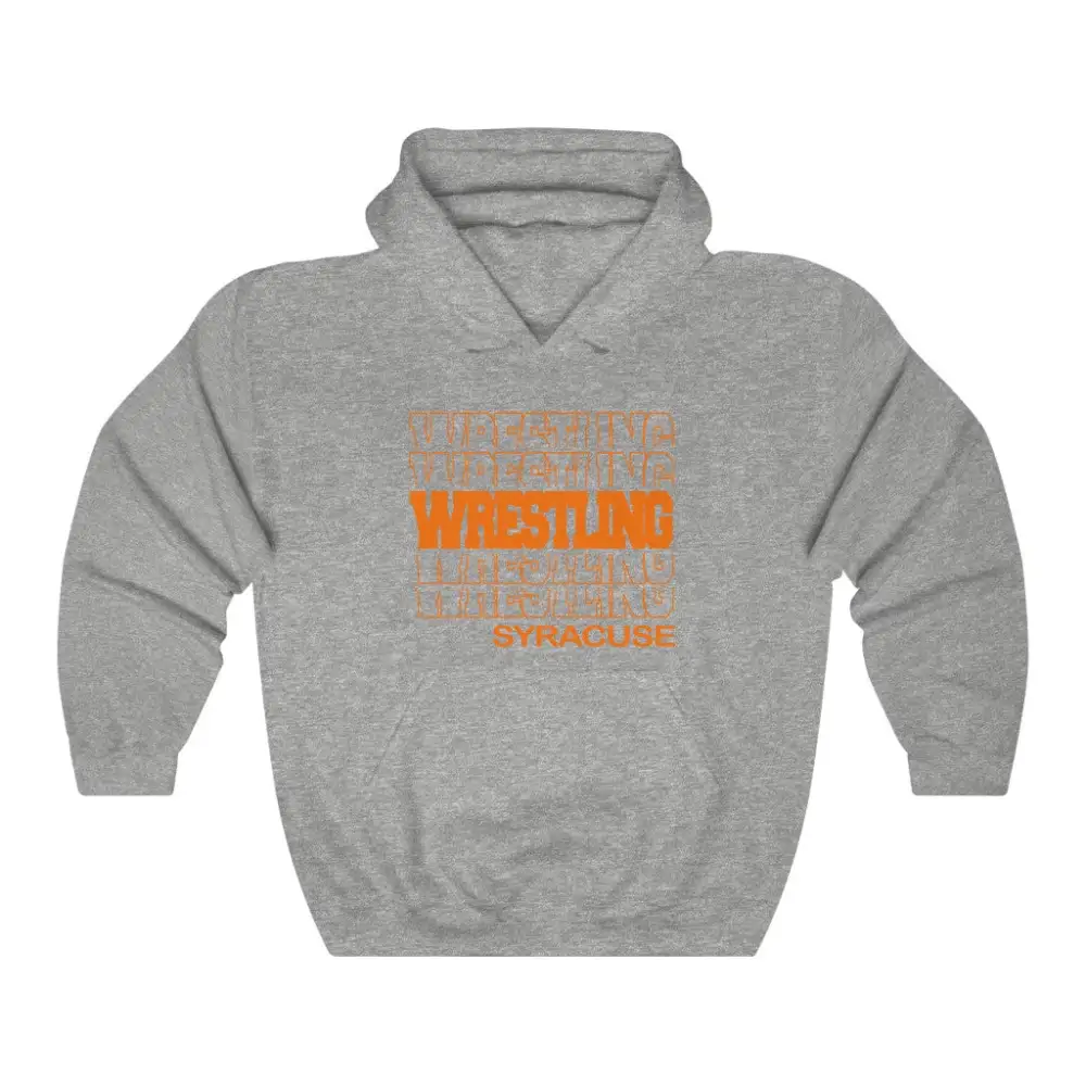 Classic Wrestling Stacked Letter Hoodie