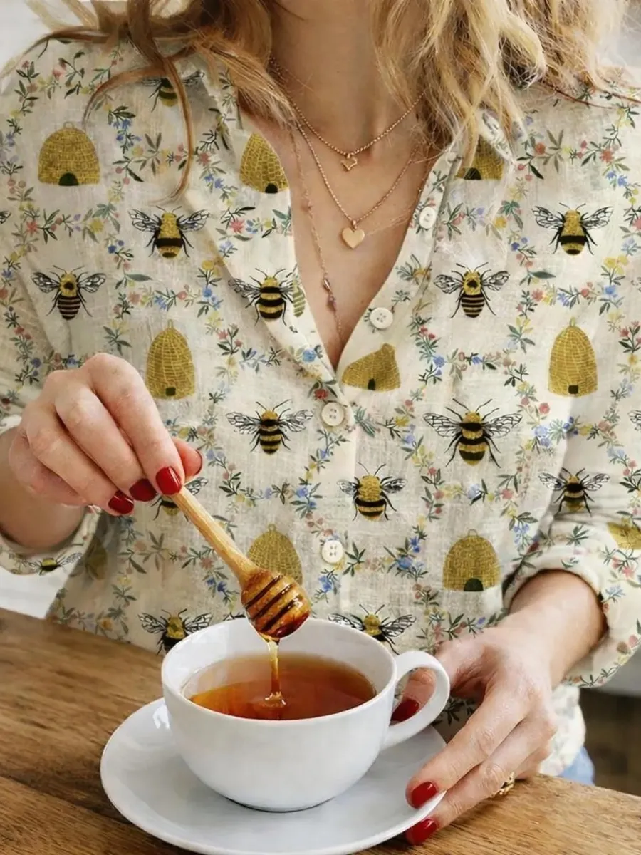 Bee Print Shirt