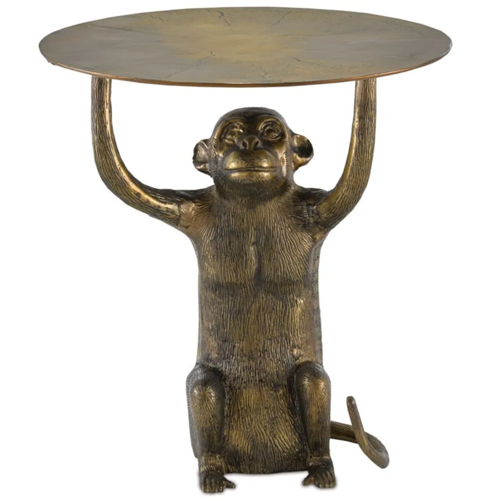 Textured Artful Classic Side Table