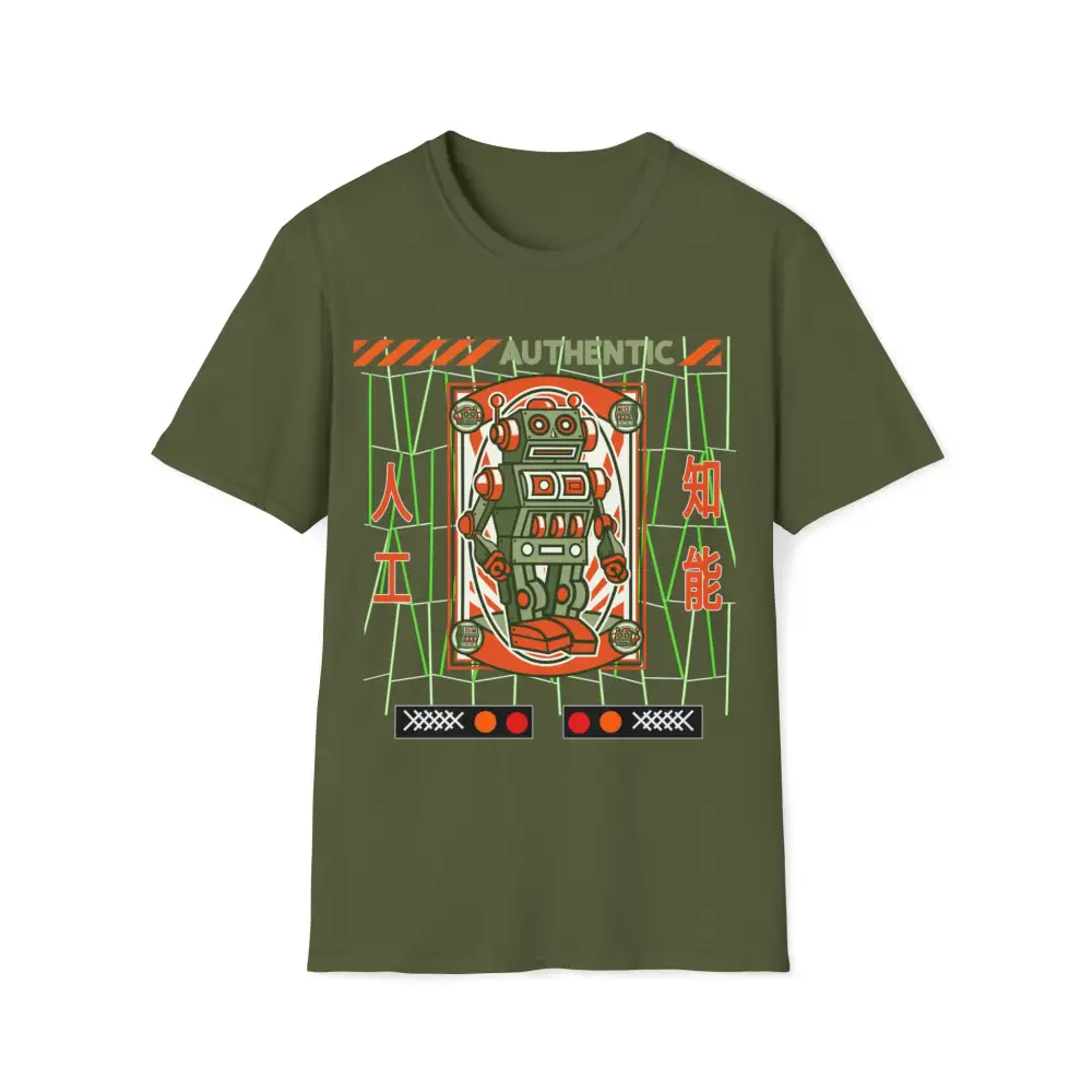 AI Robot, Anime Japanese Streetwear Robot