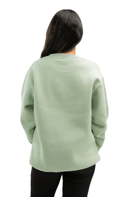 Mint Relaxed Crewneck Sweatshirt