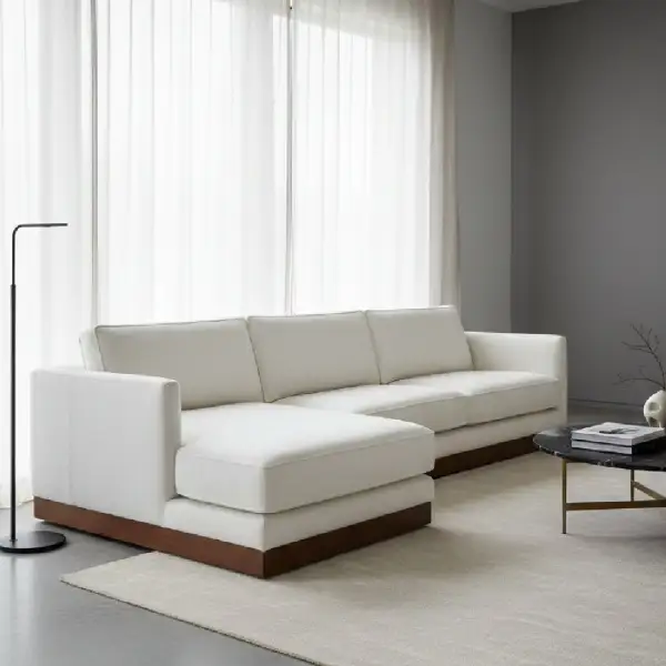 Clean-Line Sectional Sectional Sofa
