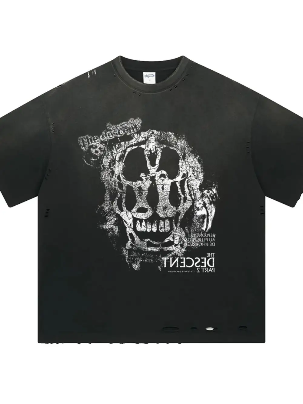 Utility Graphic Crew Neck Half Sleeve Tee