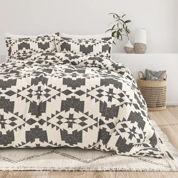 Diamond Pattern Duvet Cover Set