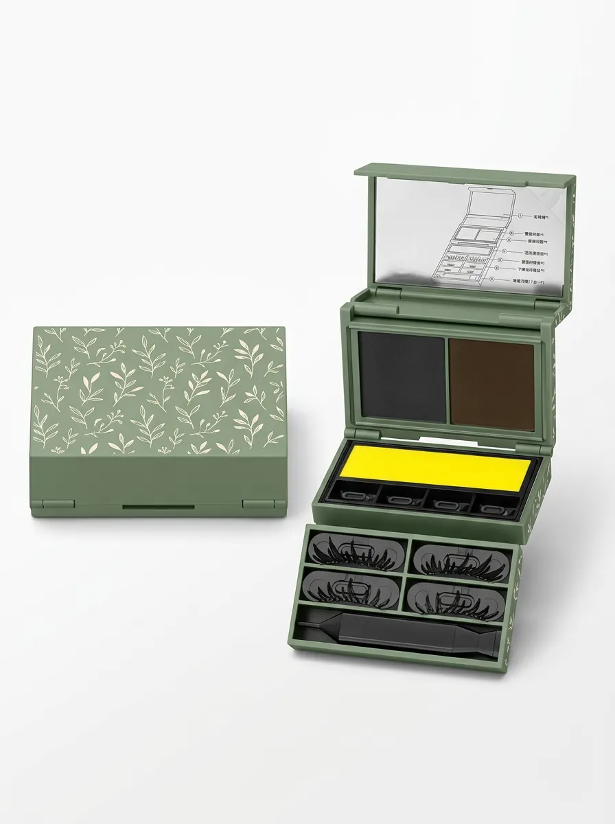 Botanical Leaf Eye Makeup Stamp Kit