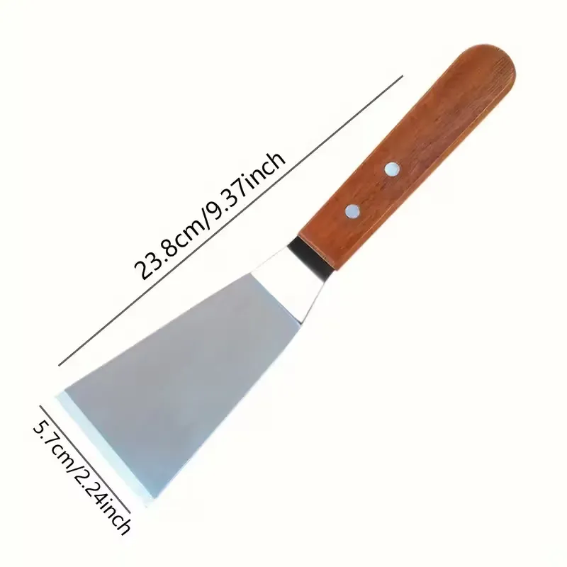 1Pc Stainless Steel Kitchen Spatula