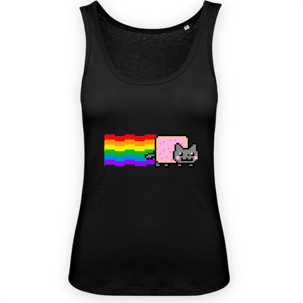 Pixel Cat Graphic Tank