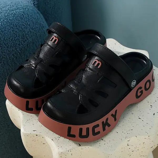 Easy Wear Platform Lounge Slippers