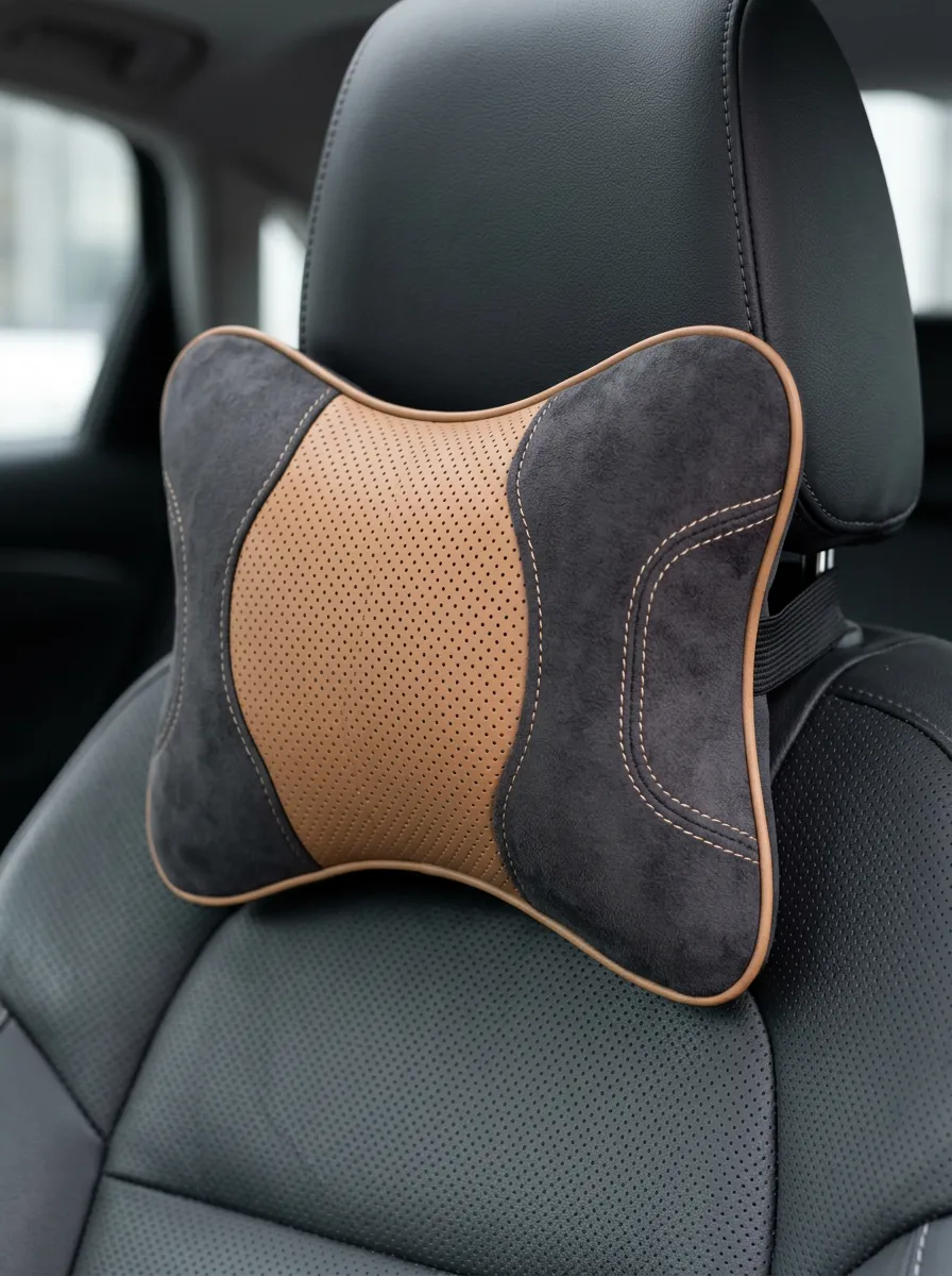 Refined Travel-Style Car Neck Support Pillow
