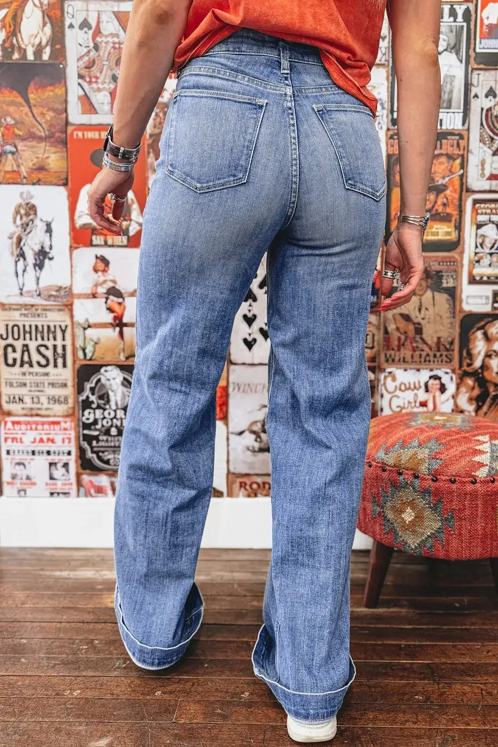 Modern Wide Leg Relaxed Fit Jeans