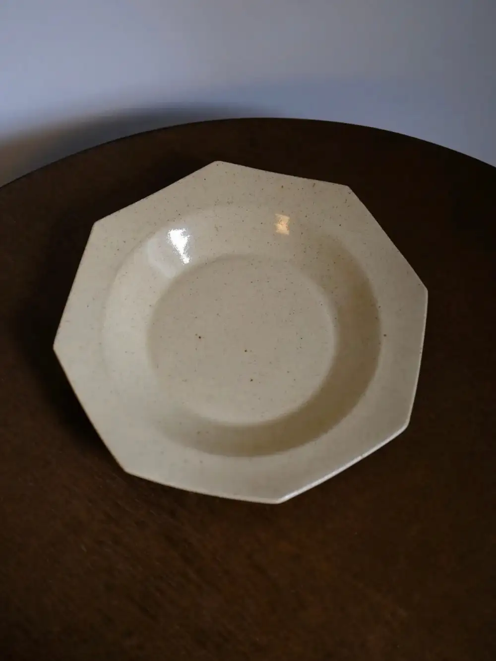 Handmade Octagonal Deep Plate