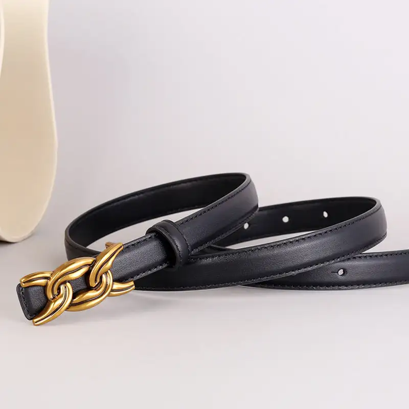 Contemporary Chain Detail Casual Belt