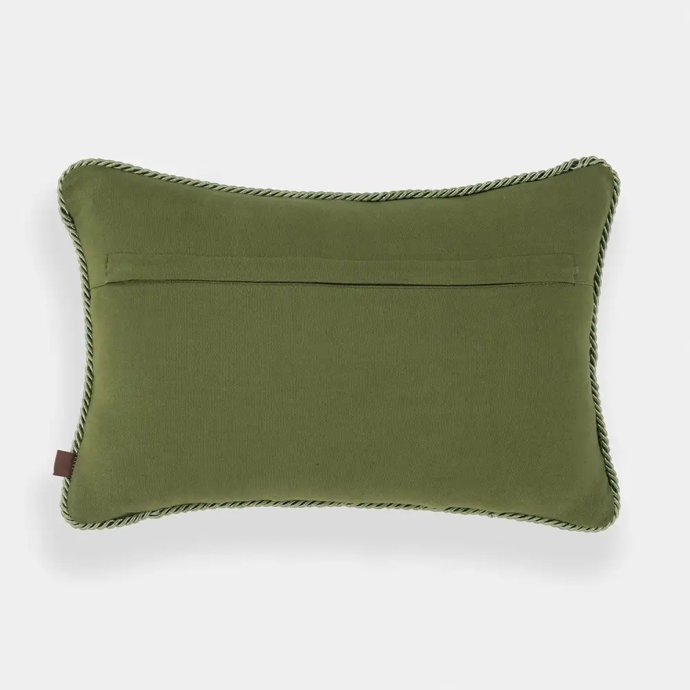 Ivory Bloom Velvet Cushion Cover