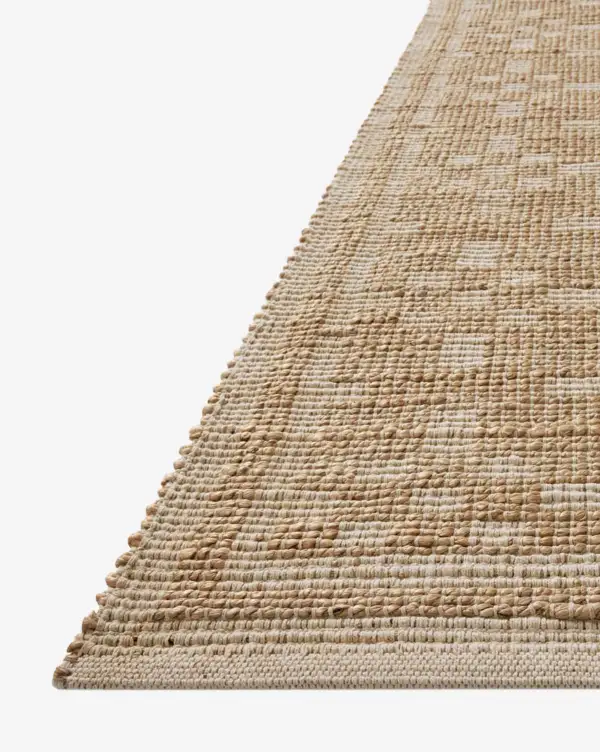 Refined Handwoven Jute Area Rug