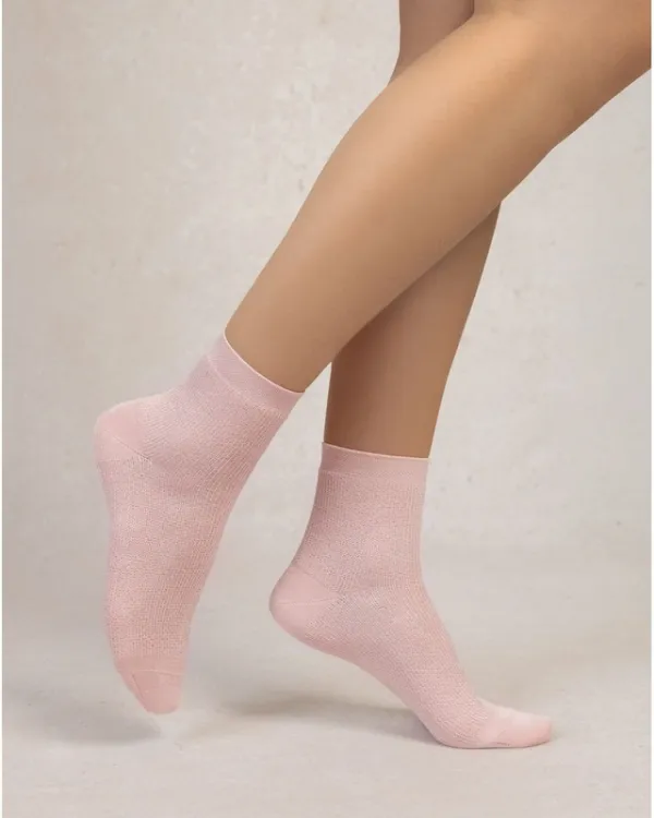 Silk Satin Sparkly Socks