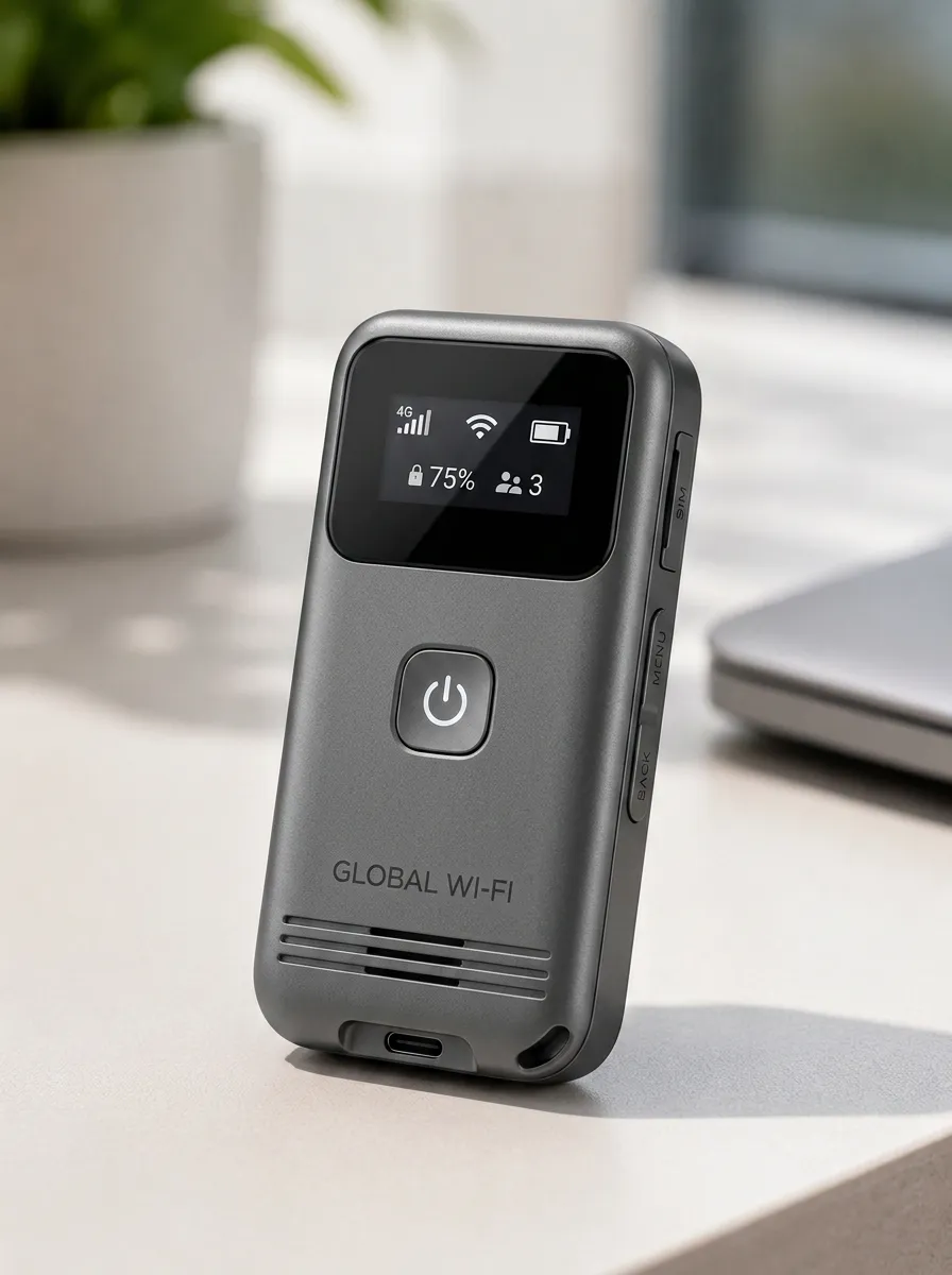 Global 4G Display WiFi Hotspot