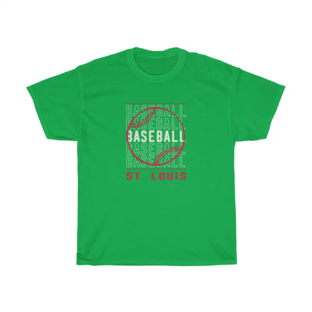 Baseball St. Louis with Baseball Graphic T-Shirt