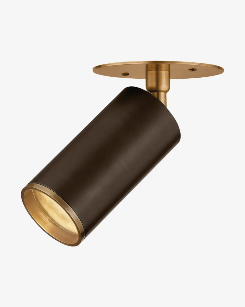 Contemporary Steel Flush Mount