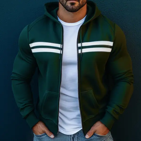 Washed Work Hooded Jacket